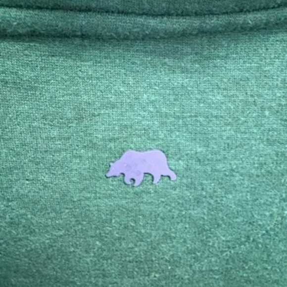 Onward Reserve Performance Men's Green 1/4-Zip Sweater M - Picture 6 of 8